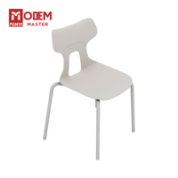 Chaise d'étudiant empilable ergonomique en plastique MINYI ALBA, écologique, moderne, pour salle de classe, réunion, appartement, bureau