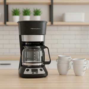 <span class=keywords><strong>Cafetera</strong></span> de Goteo <span class=keywords><strong>Semiautomática</strong></span> de Gran Capacidad (12 Tazas), 900W de Potencia, Función Mantener Caliente, Antigoteo, para Hotel, Comercial y Hogar - Product Image 2