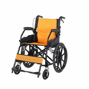 Fauteuil roulant en caoutchouc de coussin de soins de santé confortables réglables pliantes pour les personnes âgées - Product Image 6