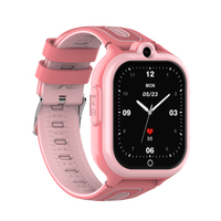 Montre connectée pour enfants TKYUAN Square IPS avec carte SIM 4G, système d'exploitation Android, GPS, bouton SOS, appel vidéo, charge magnétique, calendrier