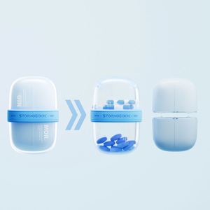 Boîtes en plastique transparentes pour bijoux et aligneurs dentaires, avec logo personnalisé - Product Image 3