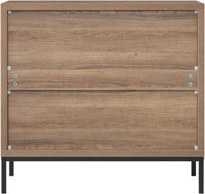 Большой Универсальный шкаф с 3 ящиками современный деревянный шкаф для хранения прикроватный столик из натурального ротанга фермерский дом деревянные шкафы для гостиной - Product Image 5