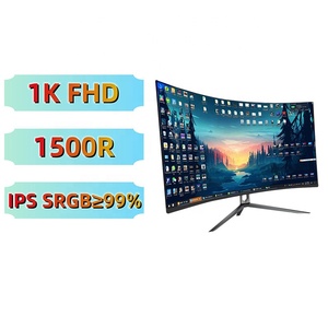 Moins cher nouveau écran d'ordinateur full HD en ligne LCD écran incurvé <span class=keywords><strong>24</strong></span> 27 32 <span class=keywords><strong>pouces</strong></span> 75HZ ordinateur de bureau moniteur de bureau de jeu - Product Image 1
