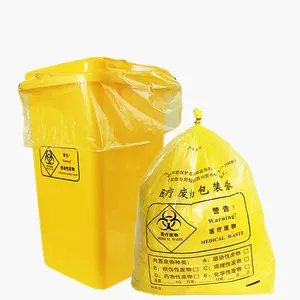 Chất thải y tế rác nhựa dùng một lần không thấm nước rác Túi chất thải y tế <span class=keywords><strong>Biohazard</strong></span> Túi - Product Image 1