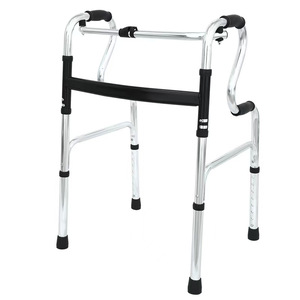 Zhi Peng <b>Walker</b> Stainless Steel Foldable Home Use Elderly Mobility Aid - Product Image 1
