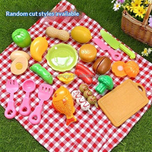 Set Mainan Potong Buah dan Sayur Vsuch <span class=keywords><strong>Kids</strong></span> Pretend Play, Simulasi Dapur, Mainan Makanan untuk Balita, Permainan Peran Edukatif Dini - Product Image 4