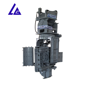 Heavy Duty Vibro Hammer <span class=keywords><strong>Excavator</strong></span> Pile Driver para River Bank Bridge Urban Road Sheet Pile Instalação - Product Image 1