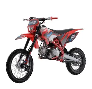 Sepeda motor Trail balap 125CC dengan ban ukuran besar 17 "/14" ukuran besar untuk anak muda dan dewasa