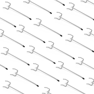 Skin peg 6" 50PC Blue Vietnam Origin <b>Hooks</b> & Rails <b>Pegboard</b> Mounted Flexible Industrial Style Industrial Silver <b>Hooks</b> - Product Image 4