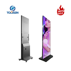 Độ sáng cao đầy đủ màu sắc không thấm nước trong nhà ngoài trời p1.8 P2, 5 P3 P4 Màn hình LED IP65 có thể gập lại Áp phích LED di động cho hoạt hình - Product Image 3