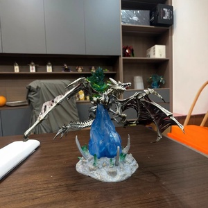 World of Warcraft Frost Dragon Bone Dragon Disaster GK Lich King Sindargosa estatuilla modelo estatua ornamento regalo - Product Image 5