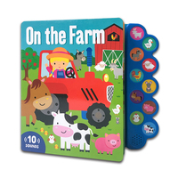 Le meilleur nouveau livre audio apprenant des livres pour bébés English Animals Sound Board Book for kids