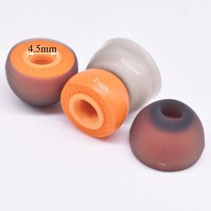 Puntas de Espuma de Silicona de 4.5mm Color Naranja para Auriculares Beats <span class=keywords><strong>JBL</strong></span>, Cubiertas de Espuma Viscoelástica para Reducción de Ruido - Product Image 3