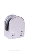 Pince de porte réglable moderne en acier inoxydable résistant à l'eau et à la rouille pour le verre de douche d'escalier de balcon