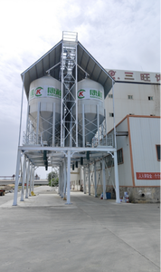 Silo de stockage d'aliments pour animaux 10 tonnes 20 tonnes 50 tonnes, silo à fond trémie galvanisé pour l'élevage de volailles, de porcs, les fermes et les lignes de production de moulin à aliments - Product Image 5