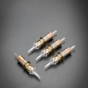 Cartuchos Desechables de Alta Calidad <span class=keywords><strong>para</strong></span> Tatuaje, <span class=keywords><strong>Agujas</strong></span> Planas con Logotipo OEM, Venta Al por Mayor de Fábrica, 20 Unidades/Caja - Product Image 2