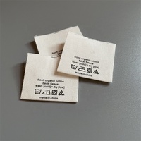 Étiquettes en tissu personnalisées avec logo imprimé pour vêtements, étiquettes en satin, en coton, en tissu doux, en damassé, tissées