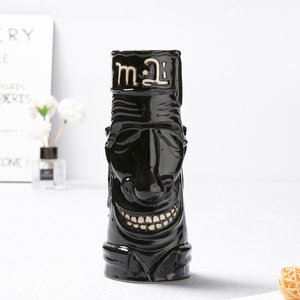 Custom <strong>Easter</strong> Land Themed Classic Barware Porcelain 3D Tiki <strong>Mugs</strong> Cocktail Cup Ceramic Moai Face Tiki <strong>Mug</strong> Ceramic Beer <strong>Mug</strong> - Product Image 2