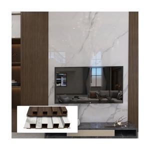 Pared cemento textura piedra aspecto WPC listón gran hoja paneles para la decoración de la cocina - Product Image 6