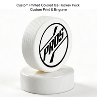 Puck de hockey sur glace en caoutchouc de haute qualité, taille officielle, logo imprimé, entraînement professionnel, souvenir de patinoire, cadeau personnalisé, vente en gros
