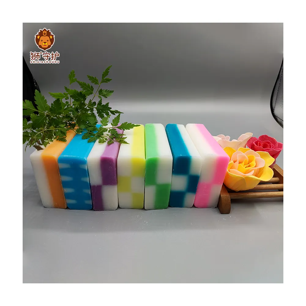 High Safety Level Competitive Price Soap Bar Organic Natural Soap Bicolor Bar Laundry Soap