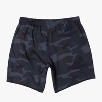 Short de course élégant en polyester performant avec poche à la taille, ceinture personnalisable, pour la natation et la course sur sentier, avec empiècements en maille