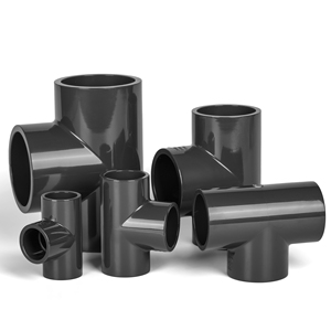 Raccord de tuyau en <span class=keywords><strong>PVC</strong></span> gris foncé, vente en gros, fabriqué en chine - Product Image 5