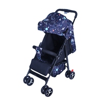 Vente flash : poussette bébé 3-en-1 légère en lin, 4 roues, ceinture de sécurité 5 points, pliable, système de dossier inclinable multi-positions