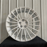 Juego de Llantas de Aleación Plateadas Pulimentadas de 19 Pulgadas, 5x114.3, Estilo JDM, Ligeras, para Toyota Supra MK5, Lexus IS 350, Nissan Skyline GTR