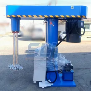 Industriële Verf Mixer Beweegbare Lifting Dispersie Pasta Tandpasta Verf Hoge Shear Kleurstoffen Disperging Emulgator Machine