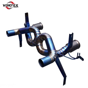 Système d'échappement Catback en alliage de titane à haut débit pour Lamborghini Huracan EVO 5.2l V10 Spyder Racing Sports Muffler - Product Image 4