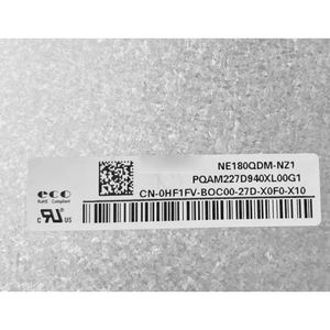 Schermo LCD 18.0" 40 Pin Senza Touch NE180QDM-NZ1/NY1 2560*1600 WLED HDR 100% SRGB 300 Cd/<span class=keywords><strong>m</strong></span> 165Hz 620g Nuovo Schermo per Laptop - Product Image 4