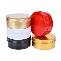 Boîtes en aluminium vides personnalisées, type élégant avec couvercle argenté, à vendre, boîtes en aluminium vides 250 ml