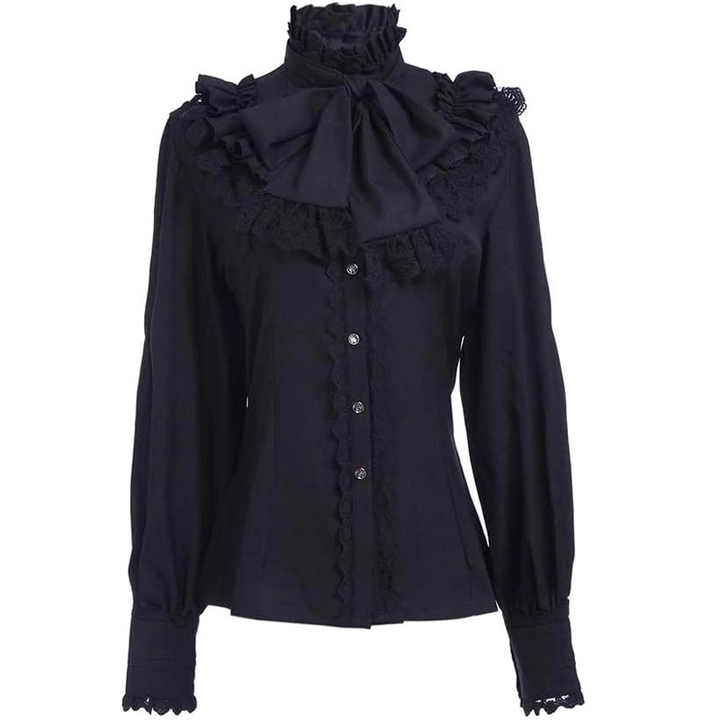 frilly blouses victorian