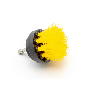 Electric Cleaning <b>Brush</b> Nylon Bristles <b>Round</b> Shape For Household Kitchen Bathroom Tile Polishing Universal Drill Attachment - Product Image 2