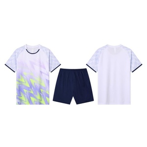 Uniformes de Fútbol para Hombre de Primera Calidad, Camisetas de Manga Corta 100% Poliéster de Secado Rápido y Transpirables para Equipos - Product Image 1