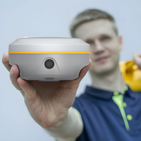 SOUTH INNO4 Pocket RTK Mini Station de base GNSS visuelle à double caméra, GPS RTK pour positionnement visuel et levés, Rover RTK portable pour repérage visuel