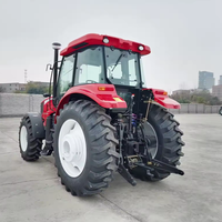 Tracteur agricole chinois de marque supérieure, 140 CV, 4 roues motrices, YTO-NLX1404, avec moteur et pompe à empattement de 1,4 m en option
