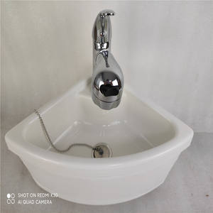 Lavabo Triangular Blanco de Acrílico para RV/Yate, 280*280*180 mm, Categoría de Producto: Lavabos, Modelo: GR-Y014 - Product Image 3