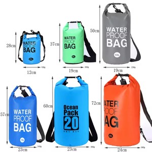 กระเป๋าแห้งกันน้ำ Impermeables Ocean Pack แบบ OEM พิมพ์โลโก้ตามสั่ง กระเป๋าเป้กีฬากันน้ำสำหรับเดินป่า ว่ายน้ำ ทำจากผ้าใบกันน้ำ - Product Image 1