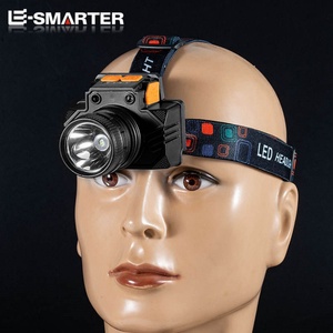 Linternas Frontales LED Impermeables para Correr, Acampar, Emergencias y Senderismo, Color Rojo, Venta al Por Mayor - Product Image 2