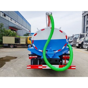 Camión de Succión de Aguas Residuales y Fecales Dongfeng 4x2, Precio de Fábrica, Camión Cisterna de Succión para Alcantarillado en Venta - Product Image 4