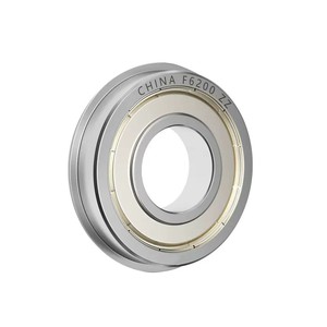 Roulement à brides F6200 6201 6202 <span class=keywords><strong>6203</strong></span> 6204 6205 6206 6207 ZZ/2RS - Product Image 1