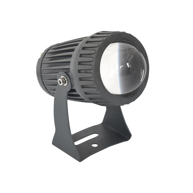 Building Decorative Aluminum Housing Single RGB CCT Small LED Spot Light Outdoor Flood Light10W