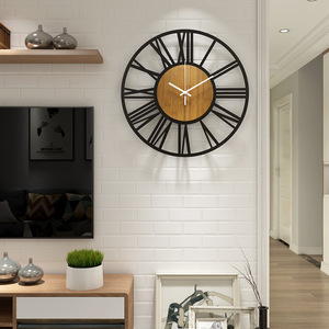 American Retro Creative Mute Elegant Classic Personalized Fashion Light Luxury Simple <b>Wall</b> <b>Clock</b> - Product Image 4