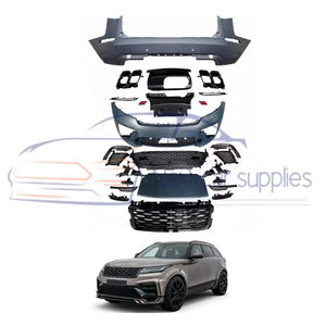 Accessoires de voiture Kit de carrosserie Conversion Kits de pare-chocs avant et arrière <span class=keywords><strong>Velar</strong></span> Upgrade <span class=keywords><strong>SVR</strong></span> Pour Range Rover 2017-2021 - Product Image 5