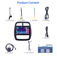 Autoradio Android 13 8 core 4g lte pour Renault Kwid 2012-2017 Support 1080P Video Steering Wheel Control Car DVD Player