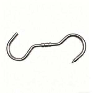 Crochet en S rotatif en acier inoxydable 304 pour boucher, pour accrocher et déplacer la viande - Product Image 6