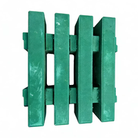 Brique de stabilisation de pente en béton poreux emboîtable de qualité supérieure, en forme de barre, pour plantation d'herbe, écologique, pour stationnement vert, durcissement à la vapeur