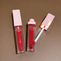 Tube carré vide pour gloss à lèvres liquide brillant LED, 8,5 ml, format voyage, emballage de beauté haut de gamme